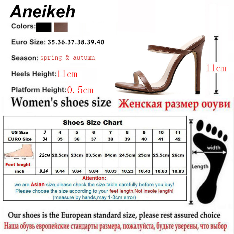 Aneikeh 2024 Ženske sandale Cipele na visoku petu Remen za gležnjeve OL Seksi cipele na cipelare Party Dress Dropshipping cipele Veličina 35-40