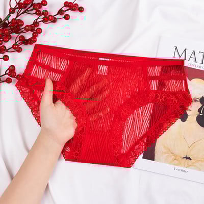 Giczi Chiloți sexy pentru femei Lenjerie erotică Tentație Lenjerie transparentă Slip pentru fete Slip din fire din dantelă Reducere