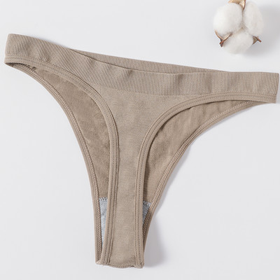 Ženske bešavne gaćice Seksi gaćice s visokim nogavicama Ženske gaćice Tange Mekano donje rublje Gaćice niskog struka Donje rublje