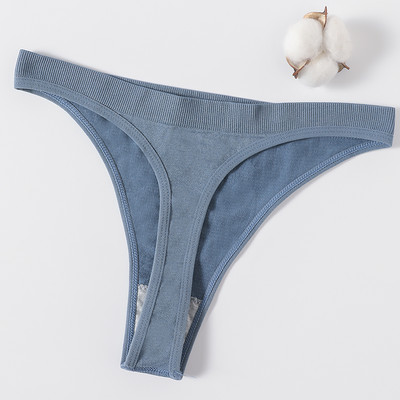 Ženske bešavne gaćice Seksi gaćice s visokim nogavicama Ženske gaćice Tange Mekano donje rublje Gaćice niskog struka Donje rublje