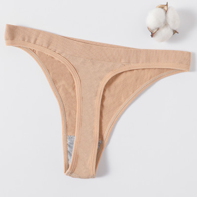 Ženske bešavne gaćice Seksi gaćice s visokim nogavicama Ženske gaćice Tange Mekano donje rublje Gaćice niskog struka Donje rublje