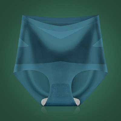 2023 Chiloți fără sudură din mătase de gheață Chiloți de damă cu talie înaltă cu burtă plată Pantaloni puternici pentru modelarea corpului Slip 3D confortabili L-XXL