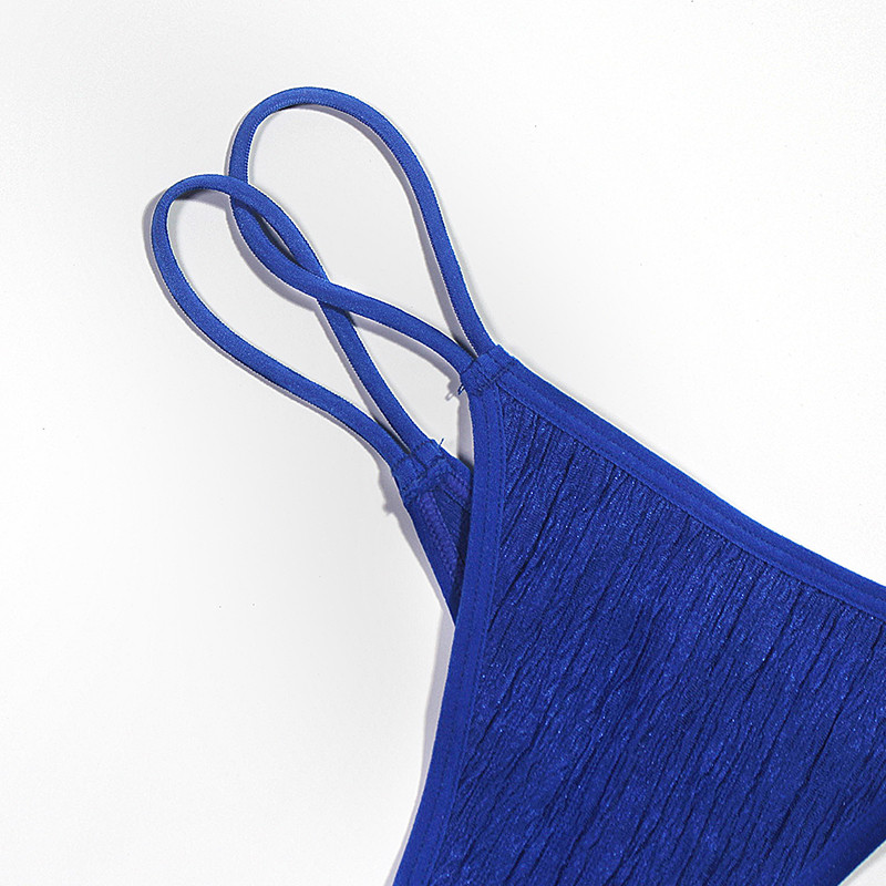 2 buc. Tanga sexy cu șnur pentru femei Chiloți cu talie joasă pentru femei Chiloți solizi Lenjerie intima confortabilă Lenjerie intimă Tanga