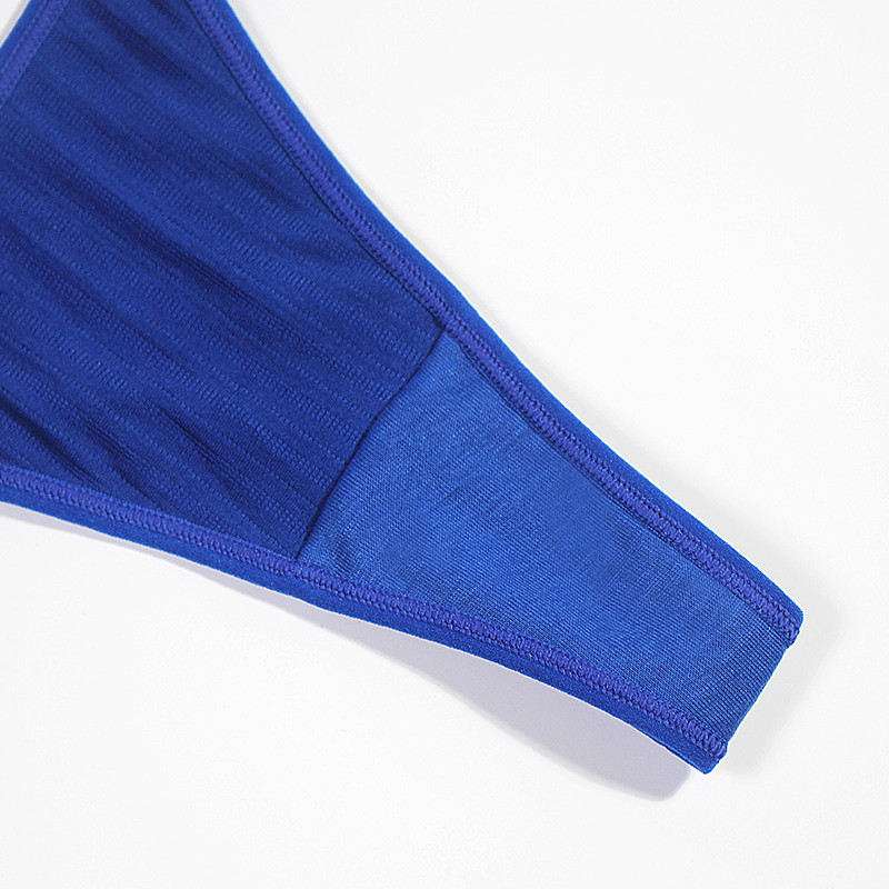 2 buc. Tanga sexy cu șnur pentru femei Chiloți cu talie joasă pentru femei Chiloți solizi Lenjerie intima confortabilă Lenjerie intimă Tanga