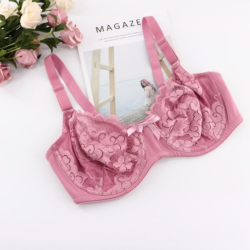 Beauwear Seksi grudnjaci bez podstave za žene Tanko čipkano donje rublje Mekano Bh Ženski grudnjak s velikim košaricama i velikim košaricama Ženski grudnjak s punim košaricama Ženski grudnjak Top za djevojke