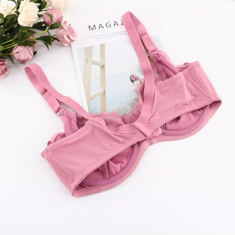 Beauwear Seksi grudnjaci bez podstave za žene Tanko čipkano donje rublje Mekano Bh Ženski grudnjak s velikim košaricama i velikim košaricama Ženski grudnjak s punim košaricama Ženski grudnjak Top za djevojke