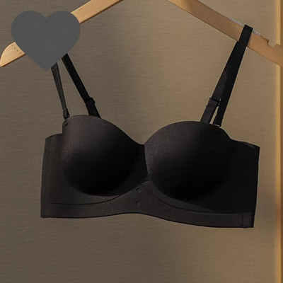 Seksi push-up donje rublje bez naramenica Bez čeličnog prstena Prekrasna zatvorena leđa, grudi, udoban prozračni ženski grudnjak