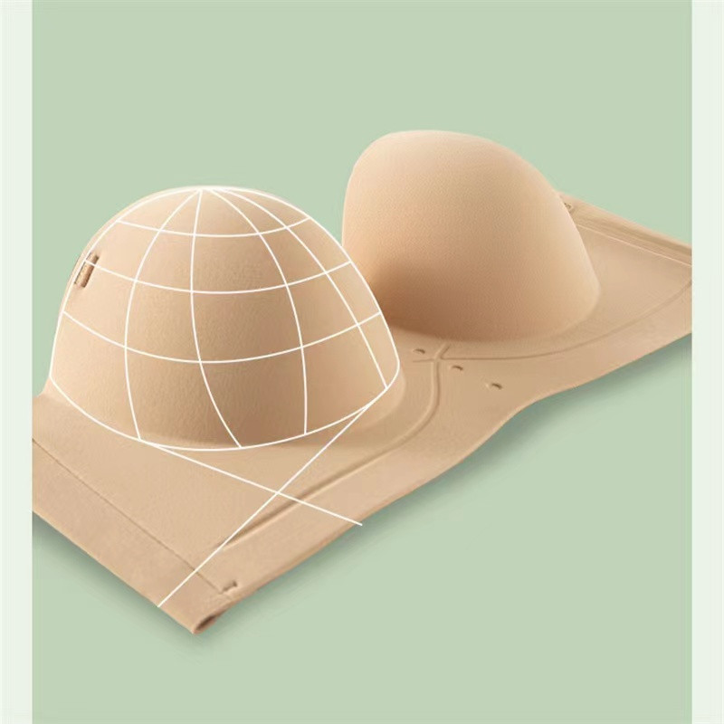 Seksi push-up donje rublje bez naramenica Bez čeličnog prstena Prekrasna zatvorena leđa, grudi, udoban prozračni ženski grudnjak