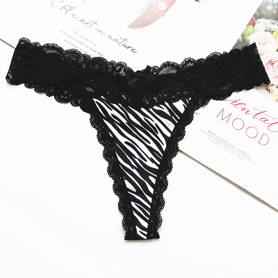 Voplidia 2XL Lenjerie de corp din bumbac de dimensiuni mari pentru femei Chiloți sexy Thong și G Strings Femei fără sudură Dantela Tanga Lenjerie hipster