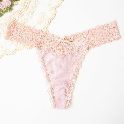 Voplidia 2XL Lenjerie de corp din bumbac de dimensiuni mari pentru femei Chiloți sexy Thong și G Strings Femei fără sudură Dantela Tanga Lenjerie hipster