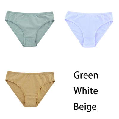 3 buc./set femei mari dimensiuni sexy chiloți confort din bumbac lenjerie de zi cu zi Chiloți clasici pentru fete chiloți fără sudură Lenjerie 226