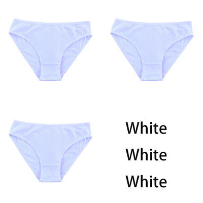 3 buc./set femei mari dimensiuni sexy chiloți confort din bumbac lenjerie de zi cu zi Chiloți clasici pentru fete chiloți fără sudură Lenjerie 226