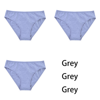 3 buc./set femei mari dimensiuni sexy chiloți confort din bumbac lenjerie de zi cu zi Chiloți clasici pentru fete chiloți fără sudură Lenjerie 226