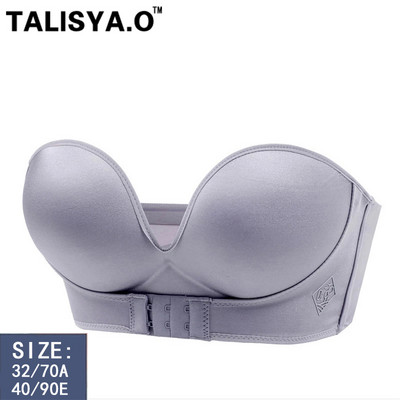 TALISYA.O Olkaimeta Push Up rinnahoidja naistele, juhtmevaba eest sulguv õmblusteta nähtamatu pesu, pehme bralette, seksikas Dropship 2023