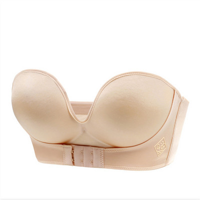 TALISYA.O Sutien Push Up fără bretele pentru femeie Închidere frontală fără sârmă Lenjerie invizibilă fără sudură Bralette moale Sexy Dropship 2023