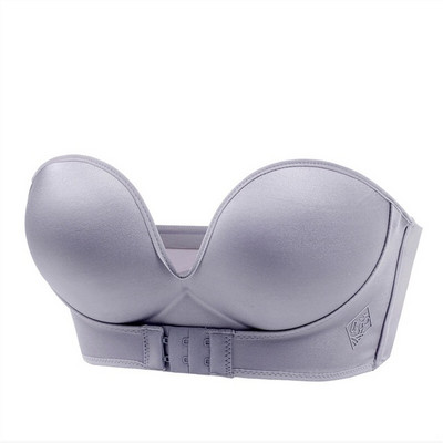 TALISYA.O Sutien Push Up fără bretele pentru femeie Închidere frontală fără sârmă Lenjerie invizibilă fără sudură Bralette moale Sexy Dropship 2023