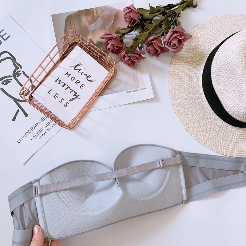 TALISYA.O Bezramienková push-up podprsenka pre ženy, bez kostíc, predné zapínanie, bezšvová neviditeľná spodná bielizeň, mäkká braletka, sexy, dropshipping 2023