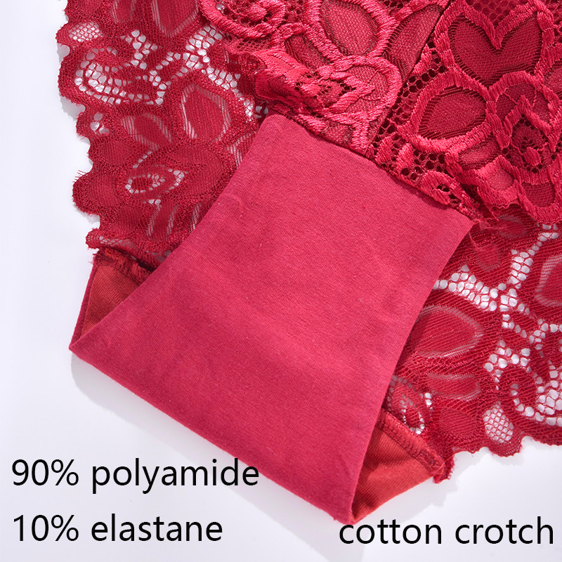 1XL-4XL veće veličine Ženske gaćice Gaćice visokog struka Seksi donje rublje Izdubljene gaćice Udobno donje rublje 80-140 kg