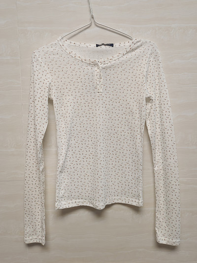 Izdubljena ružičasta majica dugih rukava Ljetna majica s okruglim izrezom i gumbima Pamučna uska seksi majica za žene Vintage Slatke slatke y2k majice Chic