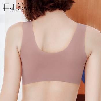 FallSweet Μπροστινό κλείσιμο σουτιέν για γυναικεία εσώρουχα Plus Size Seamless Push Up Brassiere Vest Top Sexy σουτιέν