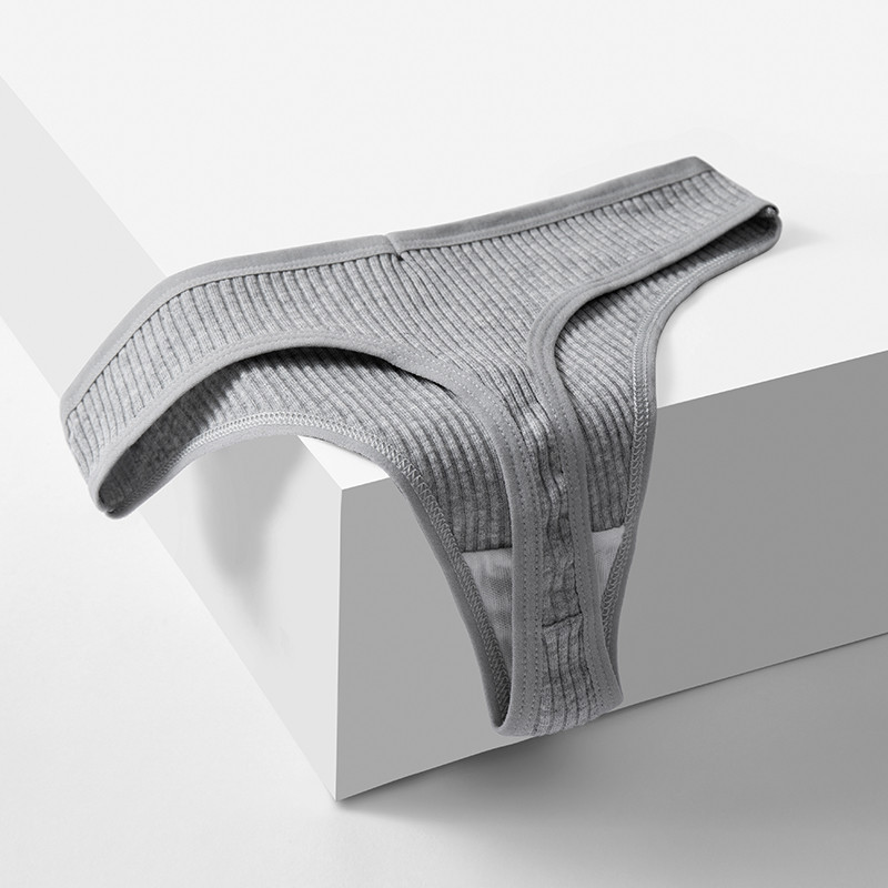 TrowBridge 10PCS/Set Ženske gaćice Pamučno prugasto donje rublje Seksi sportske tange Donje rublje Meke, udobne G-žice Vruće T-nazadi