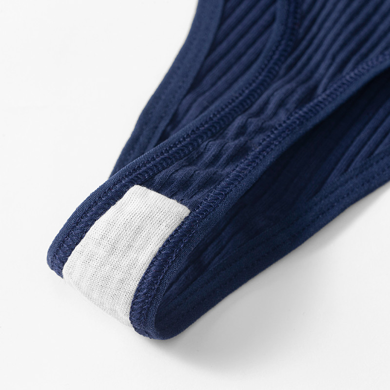 TrowBridge 10PCS/Set Ženske gaćice Pamučno prugasto donje rublje Seksi sportske tange Donje rublje Meke, udobne G-žice Vruće T-nazadi