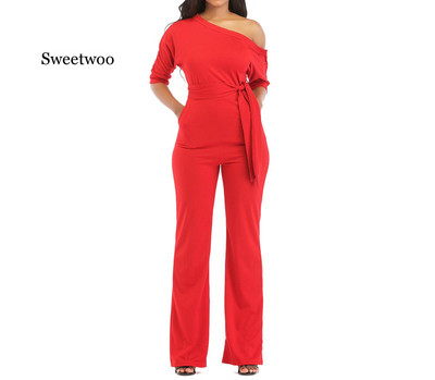 Ljetni kombinezon širokih nogavica veće veličine Ženske hlače uz tijelo Ženski kombinezoni Body Ženski večernji kombinezon Kombinezon Body