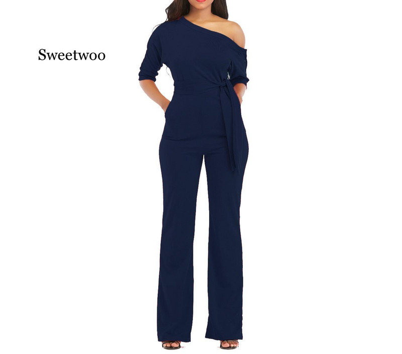 Ljetni kombinezon širokih nogavica veće veličine Ženske hlače uz tijelo Ženski kombinezoni Body Ženski večernji kombinezon Kombinezon Body