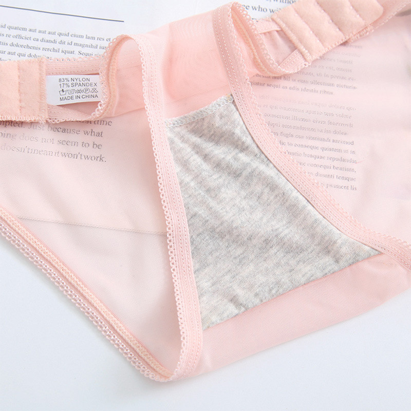 Sexy dámske nohavičky, čipkované sieťované nohavičky, dámske spodné prádlo, nastaviteľné, nízkopodieľne, dámske priehľadné spodné prádlo, bezšvové nohavičky