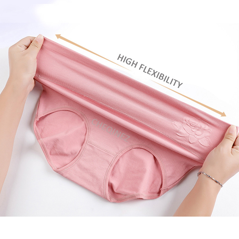 4 ks bavlnené nohavičky dámske spodné prádlo s vysokým pásom, brušné nohavičky plus veľkosti, dievčenské dámske bezšvové nohavičky, sexy spodná bielizeň pre dámy