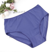 Trufeeling XL-6XL velike ženske bešavne gaćice sa spandeksom jednobojne, ultra tanke gaćice od ledene svile, donje rublje velikih veličina