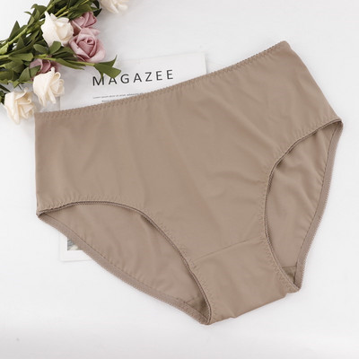 Trufeeling XL-6XL velike ženske bešavne gaćice sa spandeksom jednobojne, ultra tanke gaćice od ledene svile, donje rublje velikih veličina