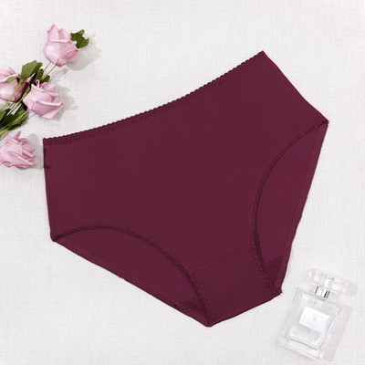 Trufeeling XL-6XL velike ženske bešavne gaćice sa spandeksom jednobojne, ultra tanke gaćice od ledene svile, donje rublje velikih veličina