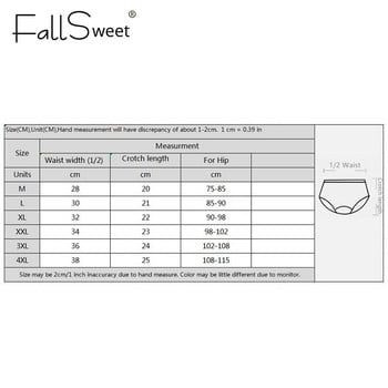 FallSweet 3 бр/опаковка! Памучни бикини за жени Голям размер Меки слипове Секси бельо Момиче Бельо Дамско