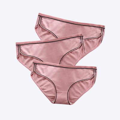 FallSweet 3 buc/pachet! Chiloți Bumbac pentru Femei Slip Moale Marime Plus Lenjerie Sexy Lenjerie Fată Femei