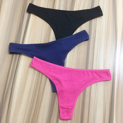 3 kusy/balenie M-XXL dámske tangá, veľká veľkosť, bavlnené spodné prádlo, dámske spodné prádlo, ženské tangá, ženské dievčenské nohavičky