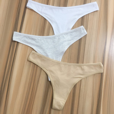 3 kusy/balenie M-XXL dámske tangá, veľká veľkosť, bavlnené spodné prádlo, dámske spodné prádlo, ženské tangá, ženské dievčenské nohavičky