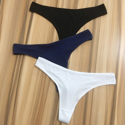 3 kusy/balenie M-XXL dámske tangá, veľká veľkosť, bavlnené spodné prádlo, dámske spodné prádlo, ženské tangá, ženské dievčenské nohavičky