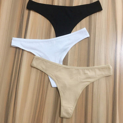 3 kusy/balenie M-XXL dámske tangá, veľká veľkosť, bavlnené spodné prádlo, dámske spodné prádlo, ženské tangá, ženské dievčenské nohavičky