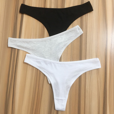 3 kusy/balenie M-XXL dámske tangá, veľká veľkosť, bavlnené spodné prádlo, dámske spodné prádlo, ženské tangá, ženské dievčenské nohavičky