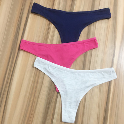 3 kusy/balenie M-XXL dámske tangá, veľká veľkosť, bavlnené spodné prádlo, dámske spodné prádlo, ženské tangá, ženské dievčenské nohavičky