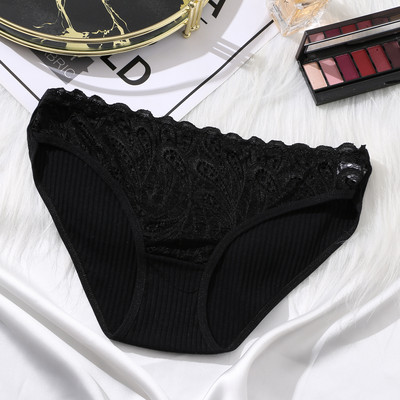 Ženske pamučne gaćice Donje rublje Seksi gaćice niskog struka Žensko udobno čipkano donje rublje Ženske gaćice velike veličine Donje rublje