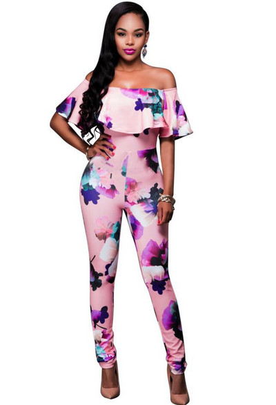 Dámsky overal TECHOME, ležérny, nový štýl, potlačený, farebný, bez ramienok, bez rukávov, bavlnený, sivý, čierny