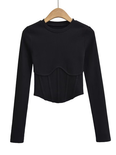 Tangada 2023. Nova ženska majica kratkih rukava s tunikom, majice dugih rukava, ženska seksi majica majica 4P162