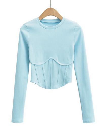 Tangada 2023. Nova ženska majica kratkih rukava s tunikom, majice dugih rukava, ženska seksi majica majica 4P162