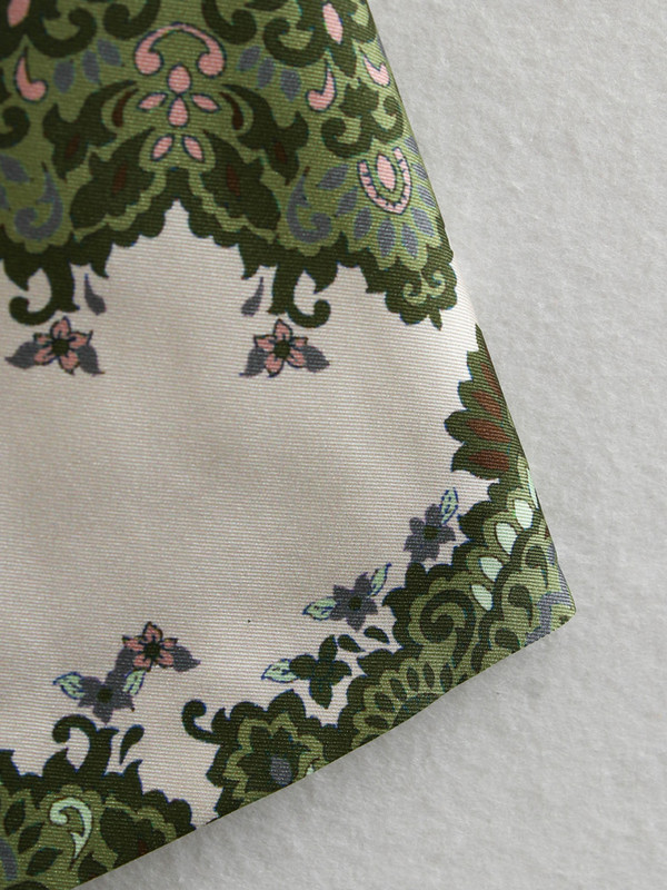 Boho Vintage patchwork ispis Novo u odgovarajućim setovima Pelerina bluza i hlače širokih nogavica Dvodijelni set Ženska odjeća Kompleti hlača 2023.