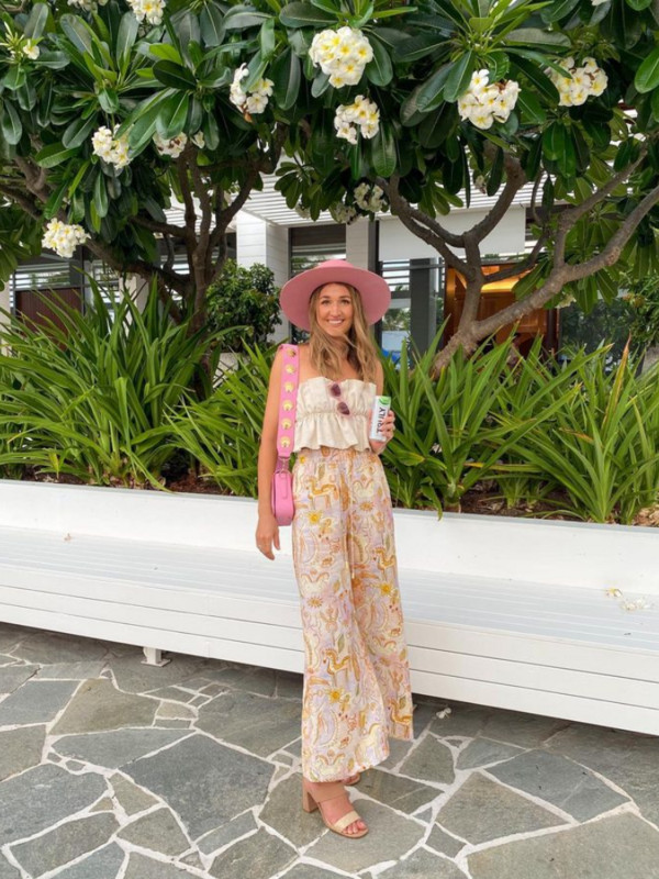 Ženski kompleti hlača s otisnutim košuljama do pola rukava 2023. Košulje s otvorenim ovratnikom za plažu s džepovima i džepovima Široke hlače Modni ženski komplet