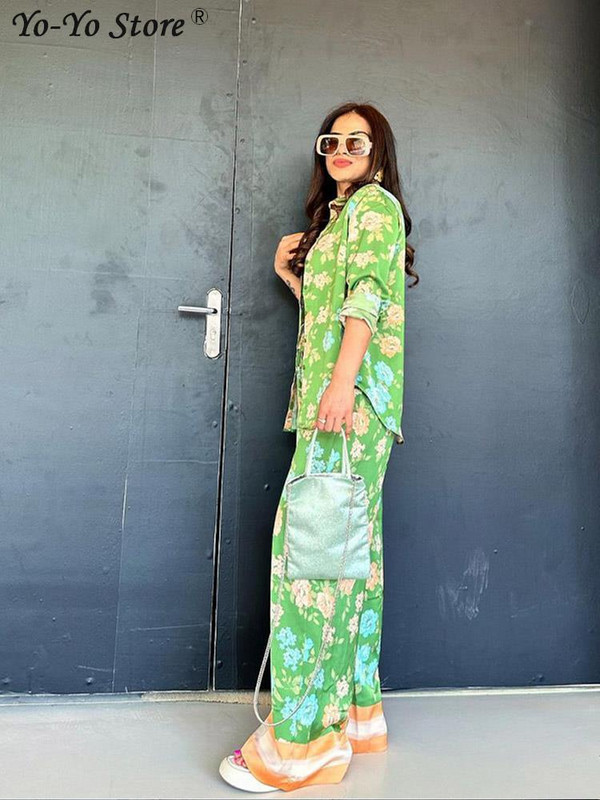 Dámske voľné nohavice s dlhým rukávom a golierom, voľné, s golierom a širokými nohavicami, sťahovacou šnúrkou