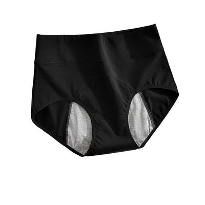 Chiloți pentru menstruație, cu talie înaltă, lenjerie de corp, din bumbac, chiloți menstruali, rezistente la scurgeri, Bragas Menstruales
