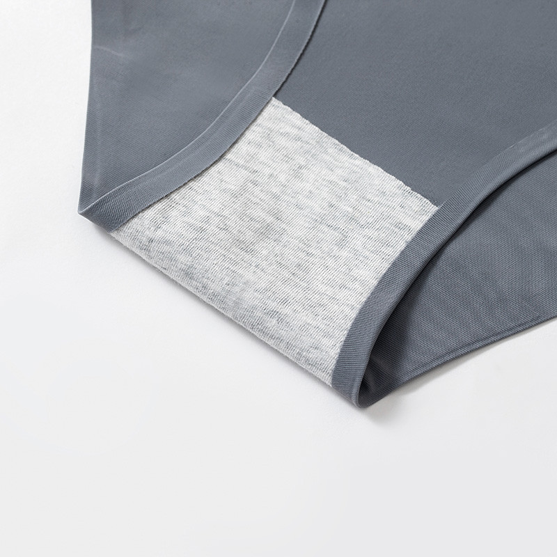 BZEL 6PCS/Set Ženske gaćice Jednostavno bešavno donje rublje Meke svilene satenske ženske gaćice Prozračno donje rublje Udobne gaće za fitness